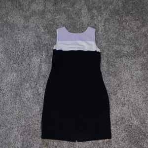 A line B Moss above the knee dress.
